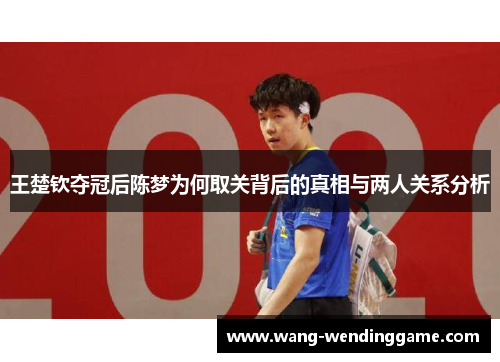 王楚钦夺冠后陈梦为何取关背后的真相与两人关系分析