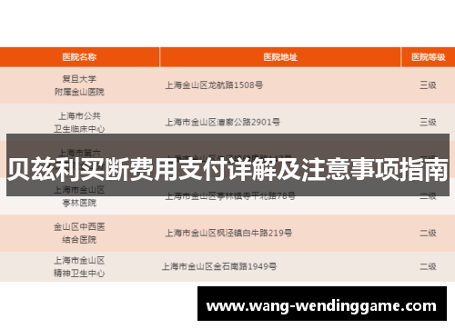 贝兹利买断费用支付详解及注意事项指南